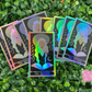 The Reader Tarot Card Holographic Waterproof Sticker