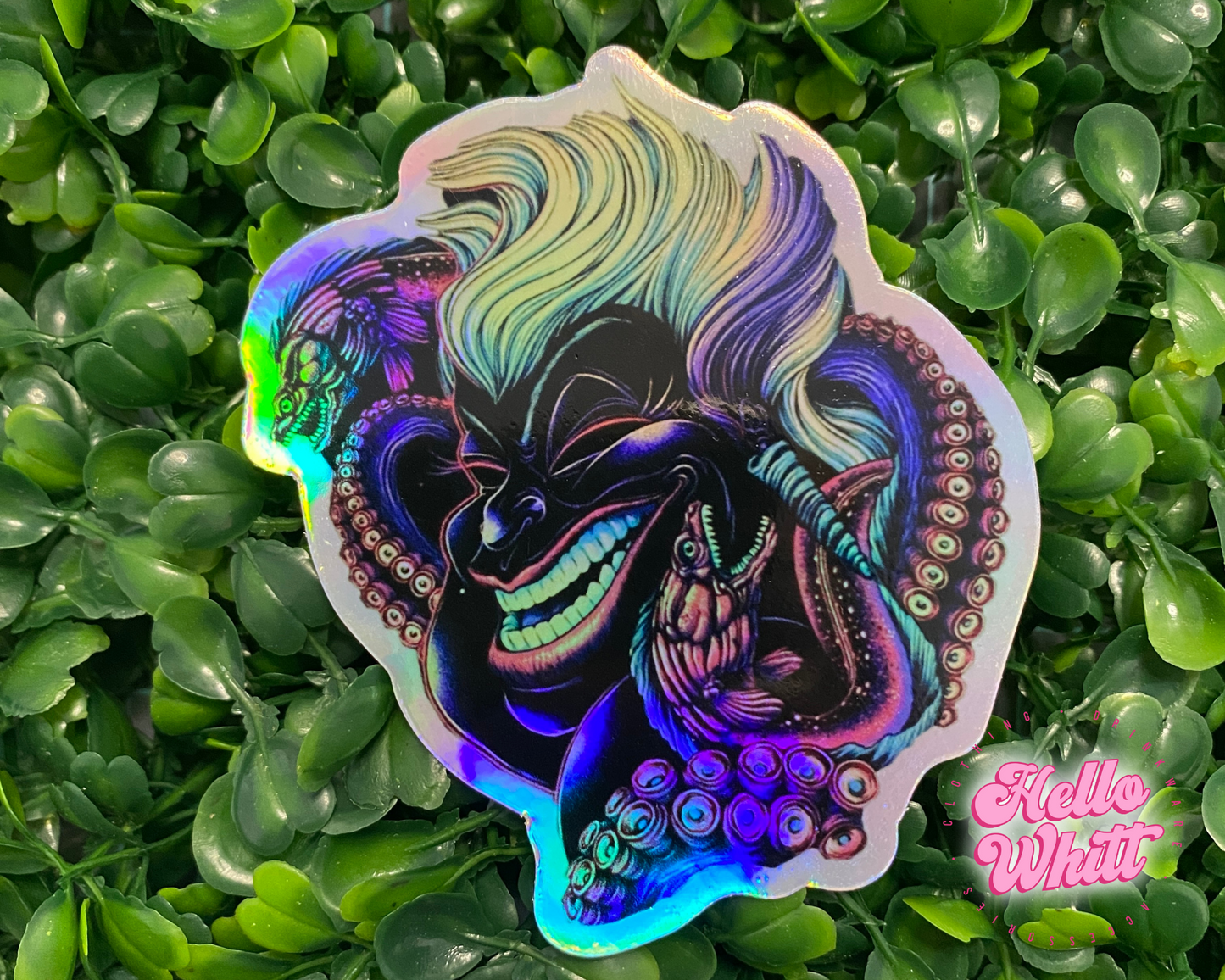 Sea Witch Holographic Waterproof Sticker