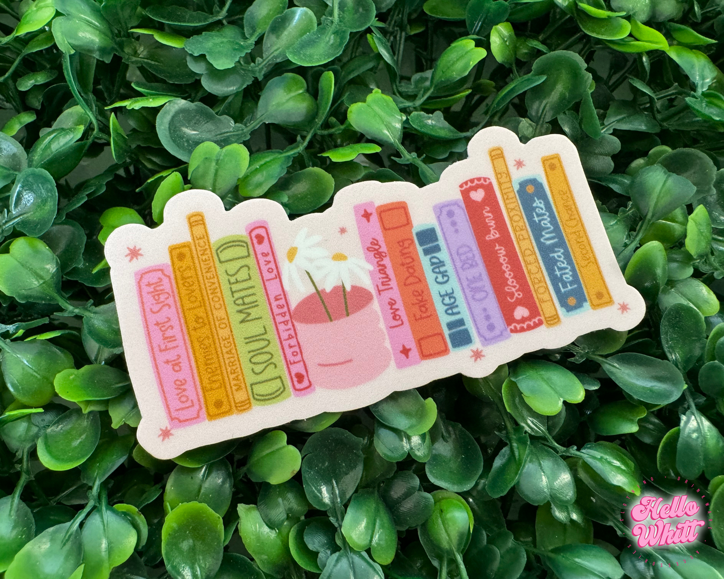 Tropes Bookshelf Waterproof Sticker