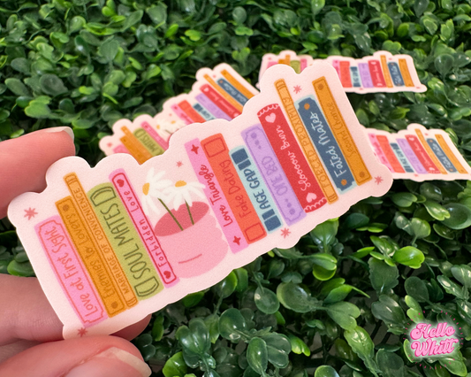 Tropes Bookshelf Waterproof Sticker