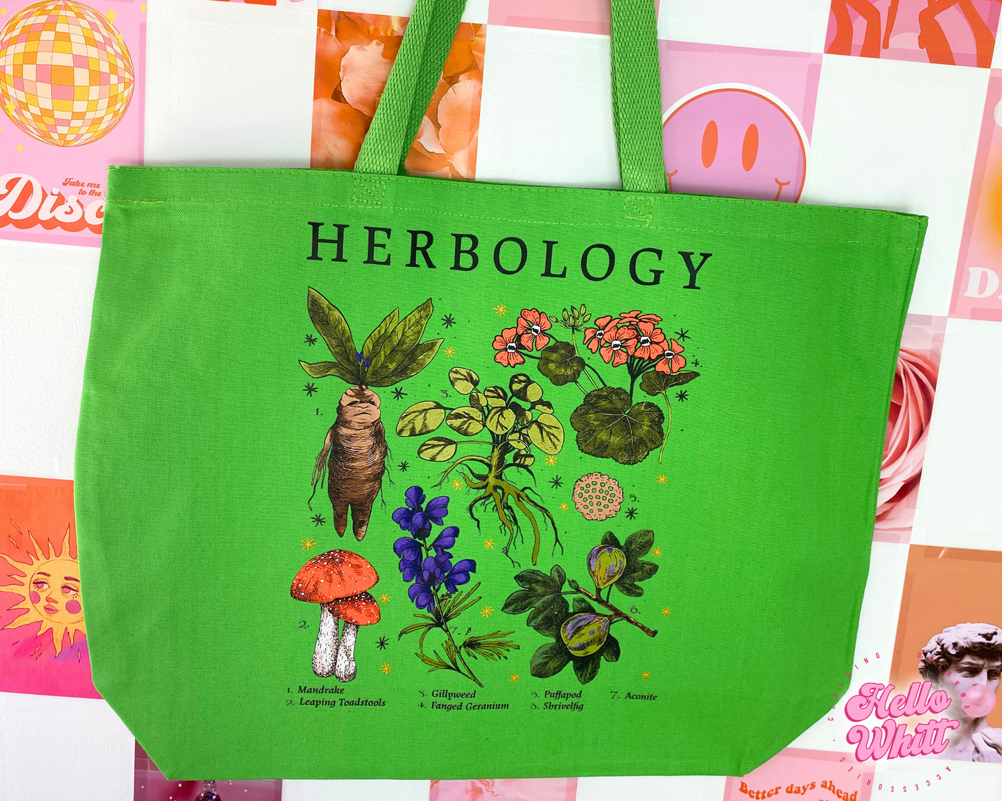 Herbology Jumbo Tote Bag