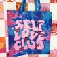 Self Love Club Tie Dye Tote Bag