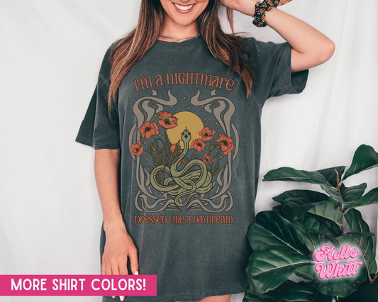 Nightmare Dressed Like a Daydream Comfort Colors T-Shirt