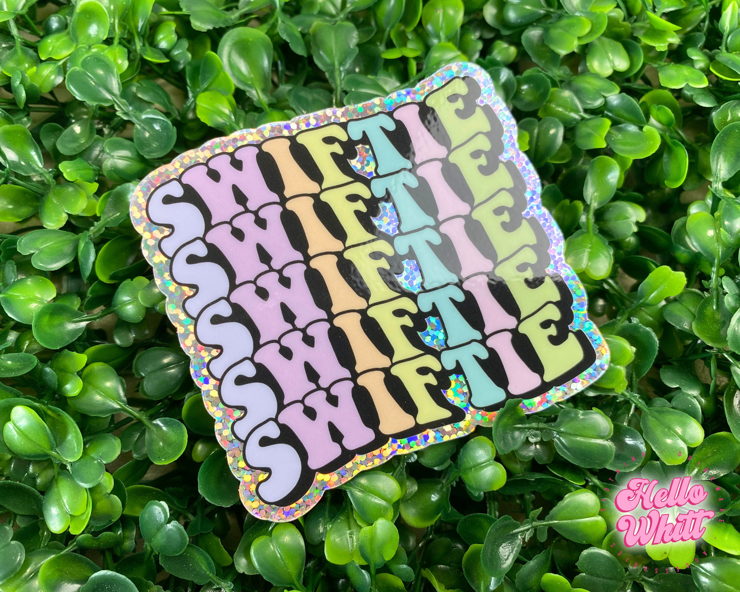 Taylor Fan Sparkle Waterproof Sticker