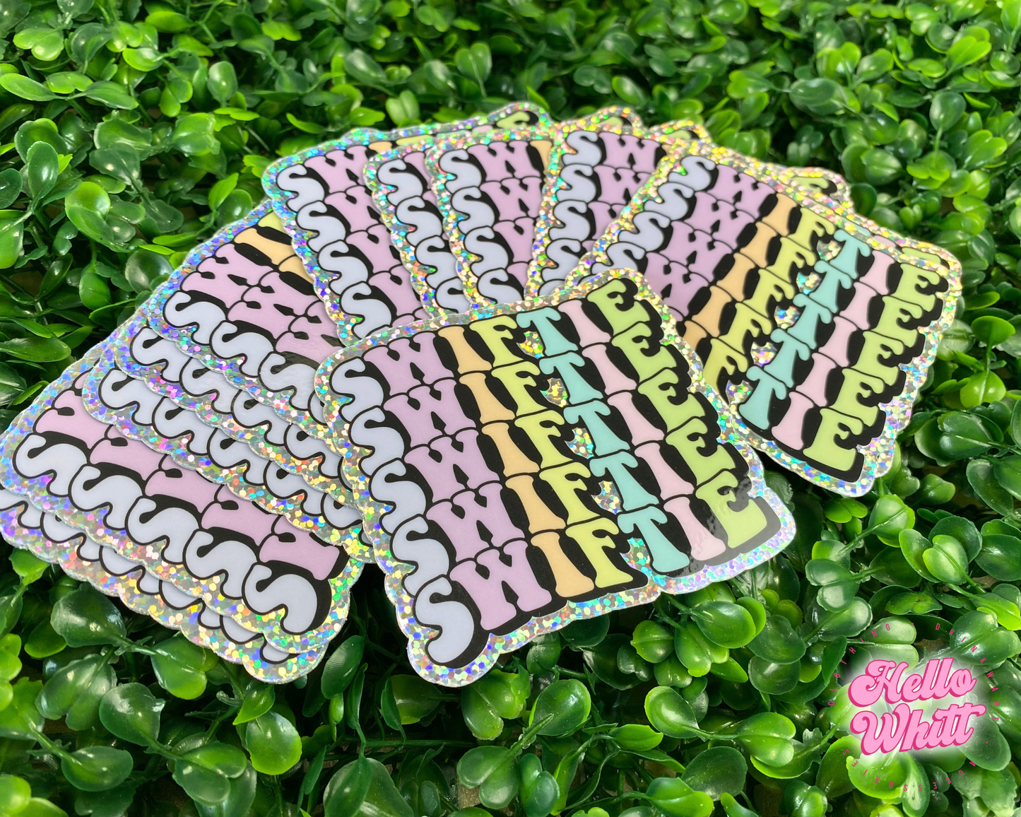 Taylor Fan Sparkle Waterproof Sticker