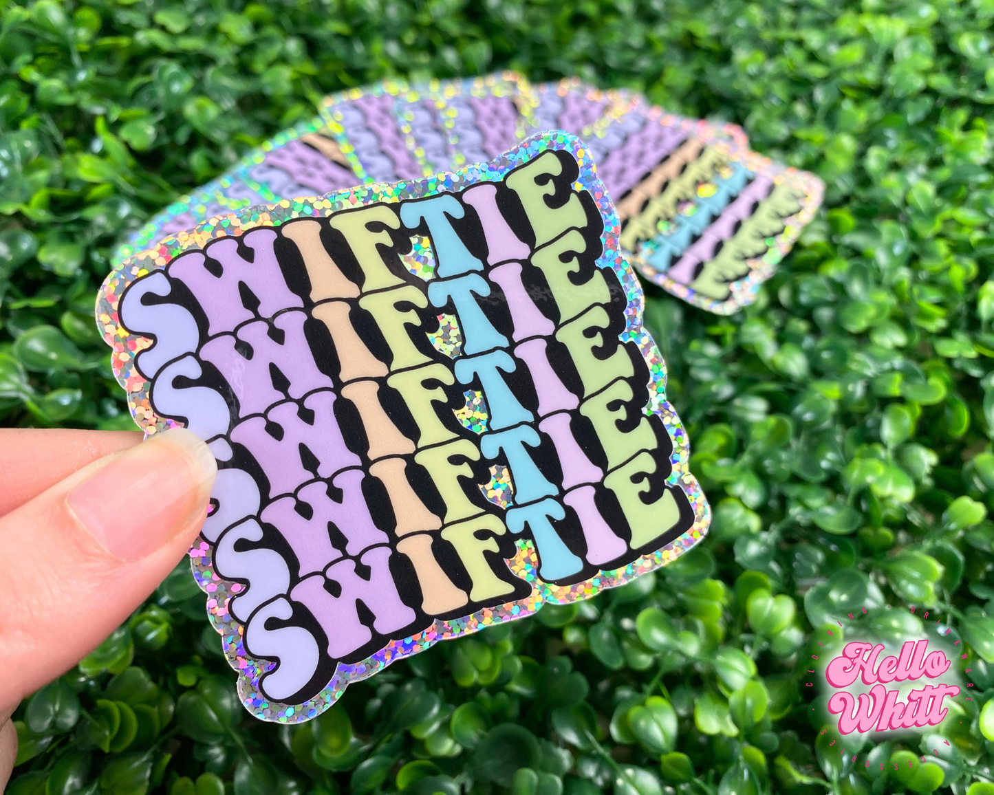 Taylor Fan Sparkle Waterproof Sticker