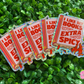 I Like My Books Extra Spicy Sparkle Waterproof Sticker