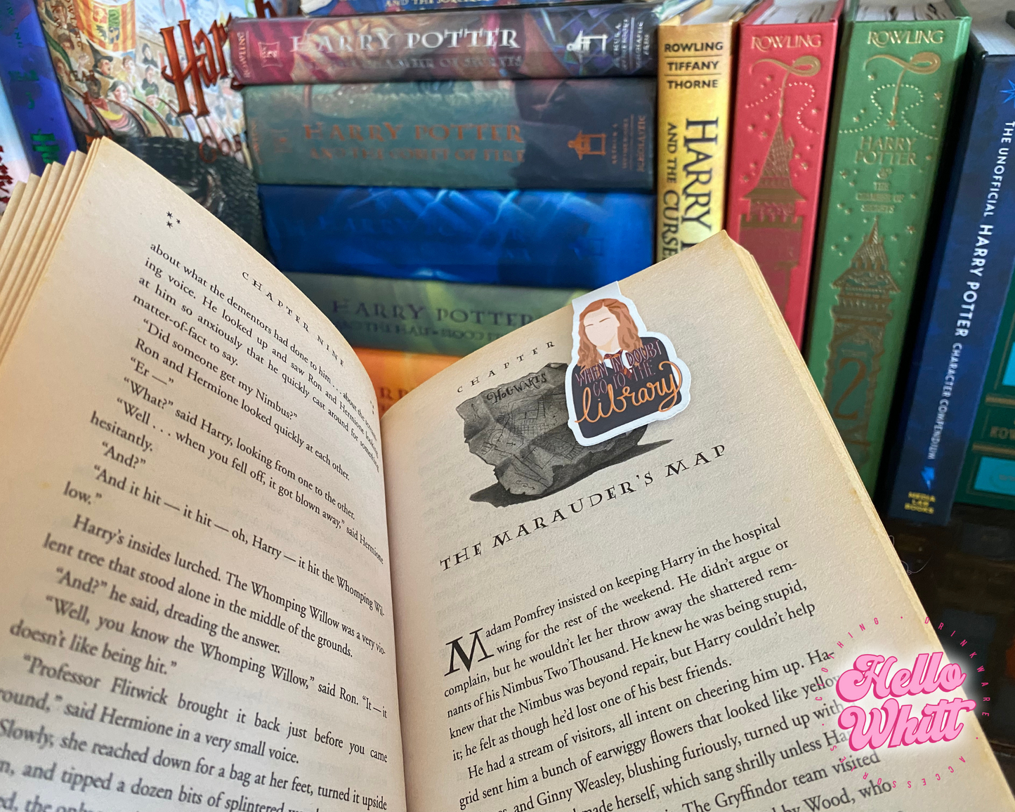 When in Doubt Hermione Magnetic Bookmark