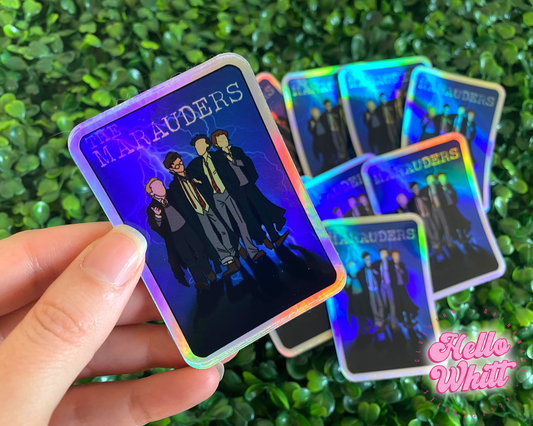 The Marauders Holographic Waterproof Sticker