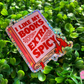 I Like My Books Extra Spicy Sparkle Waterproof Sticker