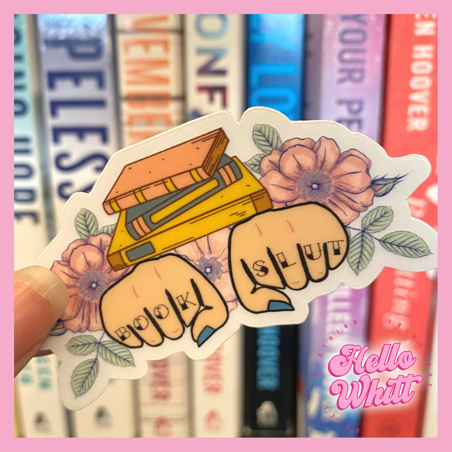 Book Slut Waterproof Sticker